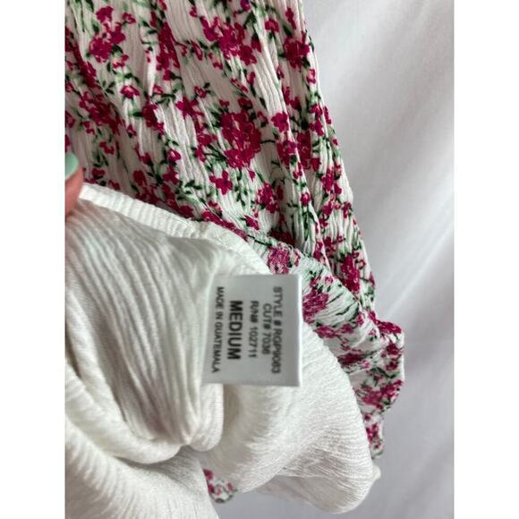 Gibson NWT sleeveless floral tank blouse size medium - Picture 5 of 6